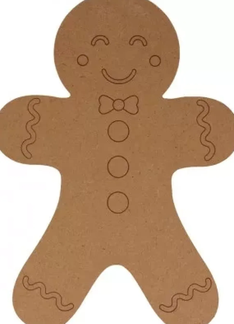 Siluetas en DM Muñeco de Jengibre Artemio