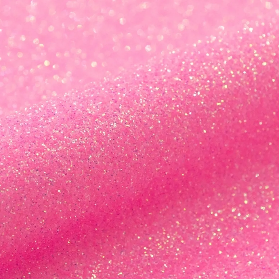 Siser Vinilo Termotransferible Glitter Neon Pink 30x50cm