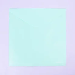 Sobre para papeles Turquesa con Velcro Craftelier 30x30cm