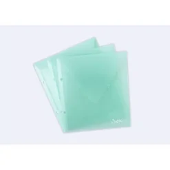Sobres de Plástico Para Sellos y Troqueles Mint Julep Sizzix