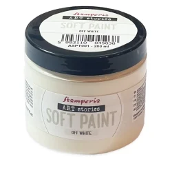 Soft Paint Off White Art Stories Stamperia 200ml