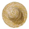 Sombrero de paja 11 cm de diámetro