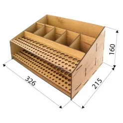 Soporte organizador para pinceles y materiales de arte Fabrika Decoru