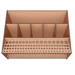 Soporte organizador para pinceles y materiales de arte Fabrika Decoru