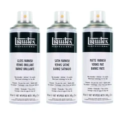 Spray aerosol barniz acrílico profesional Liquitex 400ml