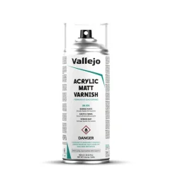 Spray aerosol barniz acrílico 531 mate Hobby Paint Vallejo 400ml