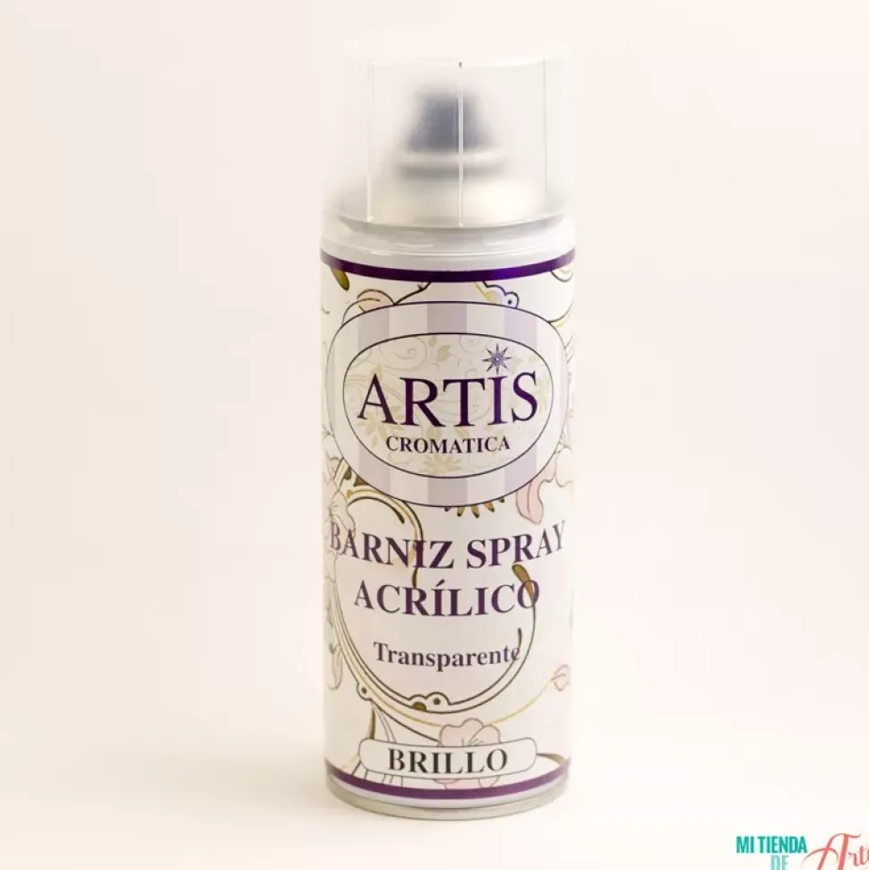 Spray Aerosol Barniz Acrílico Brillante Artis Cromática Dayka