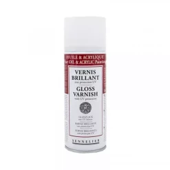 Spray Aerosol Barniz brillante con protección UV Sennelier 400ml