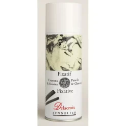Spray Aerosol Barniz Fijativo Para Carboncillo y Lápiz Sennelier 400ml