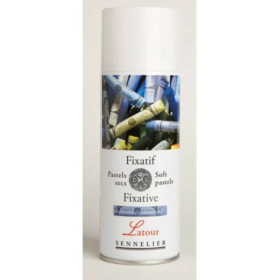 Spray Aerosol Barniz Fijativo Para Pasteles Blandos Sennelier 400ml