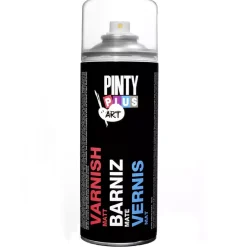 Spray Aerosol Barniz mate para manualidades Pinty Plus