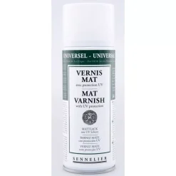 Spray Aerosol Barniz mate con protección UV Sennelier 400ml