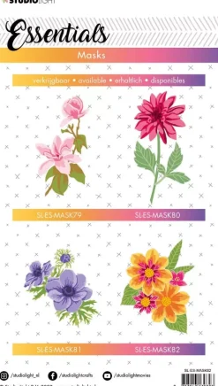 Stencil Dahlia Essentials Studio Light 15x21cm