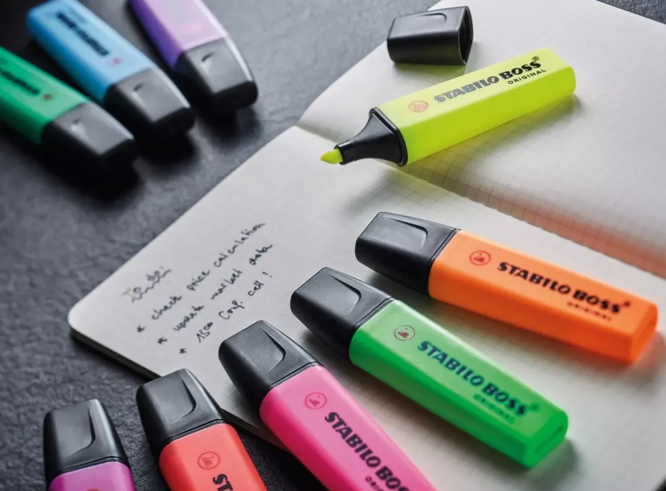 Subrayador Fluorescente STABILO Boss Original