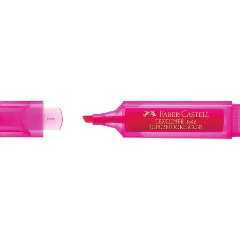 Subrayador Superfluorescente Rosa Textliner 46 Faber-Castell