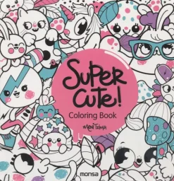 Super Cute! Coloring Book