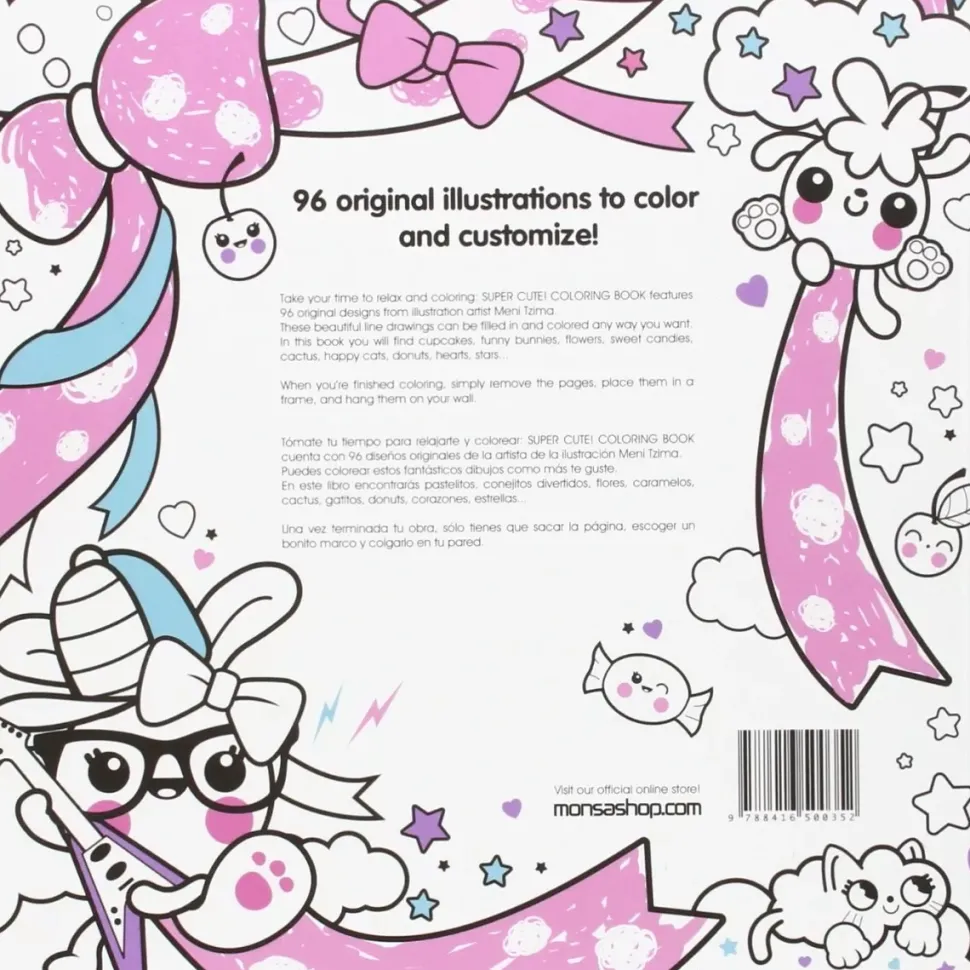 Super Cute! Coloring Book