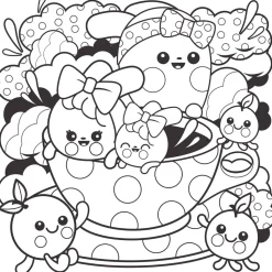 Super Cute! Coloring Book