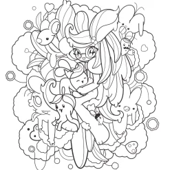 Super Cute! Coloring Book