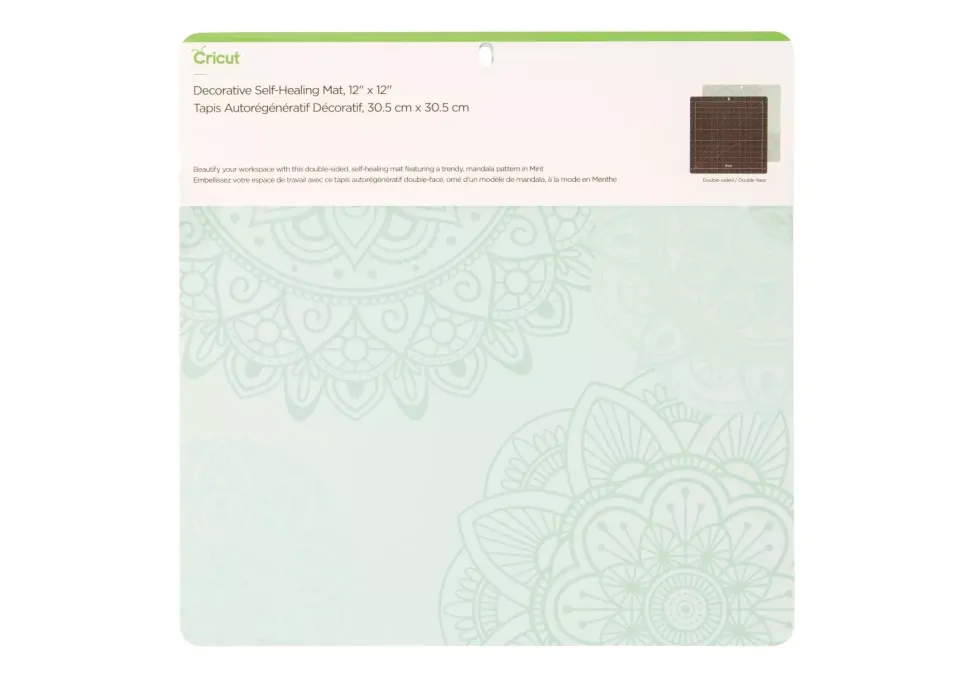 SUPER OFERTA **40%** Base de Corte Decorativa Mint Cricut 30x30cm
