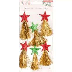 SUPER OFERTA **40%** Borlas con estrellas Falala Crate Paper