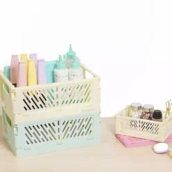 SUPER OFERTA **40%** Caja de Almacenamiento Plegable Grande Amarilla Craftelier