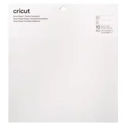 SUPER OFERTA **40%** Cartulina Adhesiva Smart Blanco Cricut Maker 3/Explore 3 33x33cm