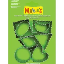 SUPER OFERTA **40%** Cortadores Figuras Geométricas Onduladas Makins
