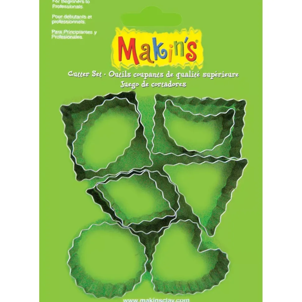 SUPER OFERTA **40%** Cortadores Figuras Geométricas Onduladas Makins
