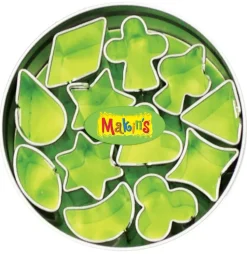 SUPER OFERTA **40%** Cortadores Mini Figuras Geométricas Makins