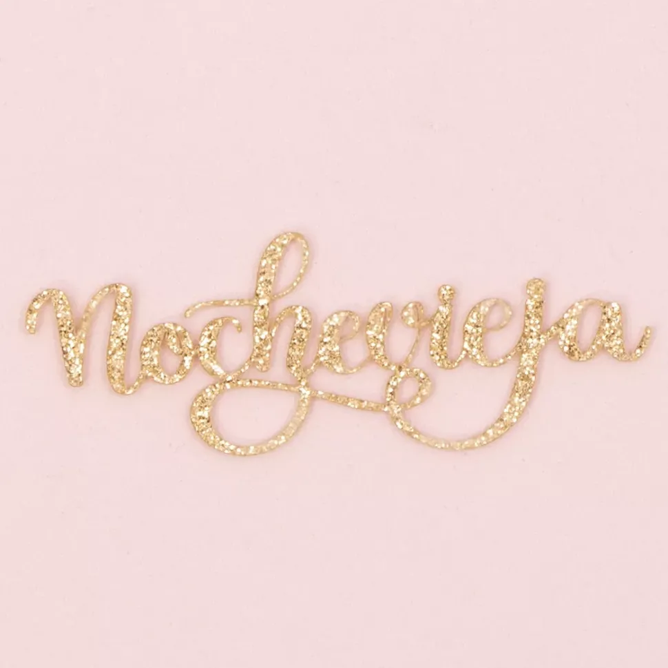 SUPER OFERTA **60%** Die-Cut de Metacrilato Nochevieja Craftelier