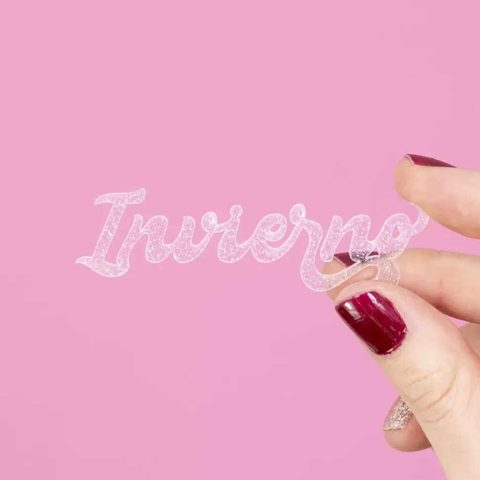 SUPER OFERTA **60%** Die-Cut de Metacrilato Invierno Craftelier