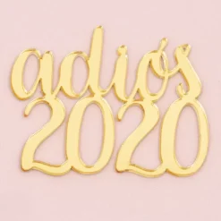 SUPER OFERTA **60%** Die-Cut de Metacrilato Adiós 2020 Craftelier