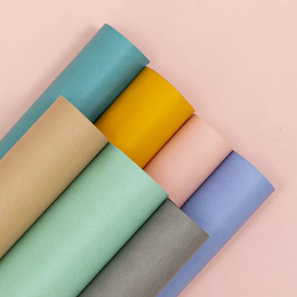 SUPER OFERTA **40%** Ecopiel Mate Pink Craftelier 35x50cm