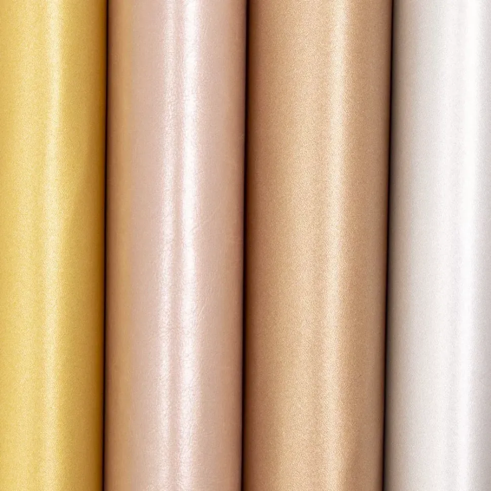 SUPER OFERTA **40%** Ecopiel Metalizada Gold Craftelier 35x50cm