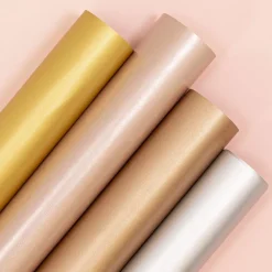 SUPER OFERTA **40%** Ecopiel Metalizada Gold Craftelier 35x50cm