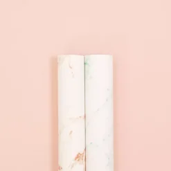 SUPER OFERTA **40%** Ecopiel Pink Marble Craftelier 35x50cm