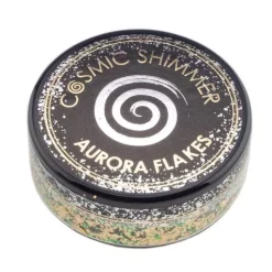 SUPER OFERTA **40%** Escamas Aurora Flakes Jade Gold Creative Expressions 50ml