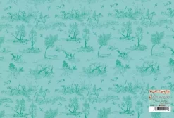 SUPER OFERTA **30%** Falso Cuero Impreso The Bloomsbury Alberto Juarez 50x33cm