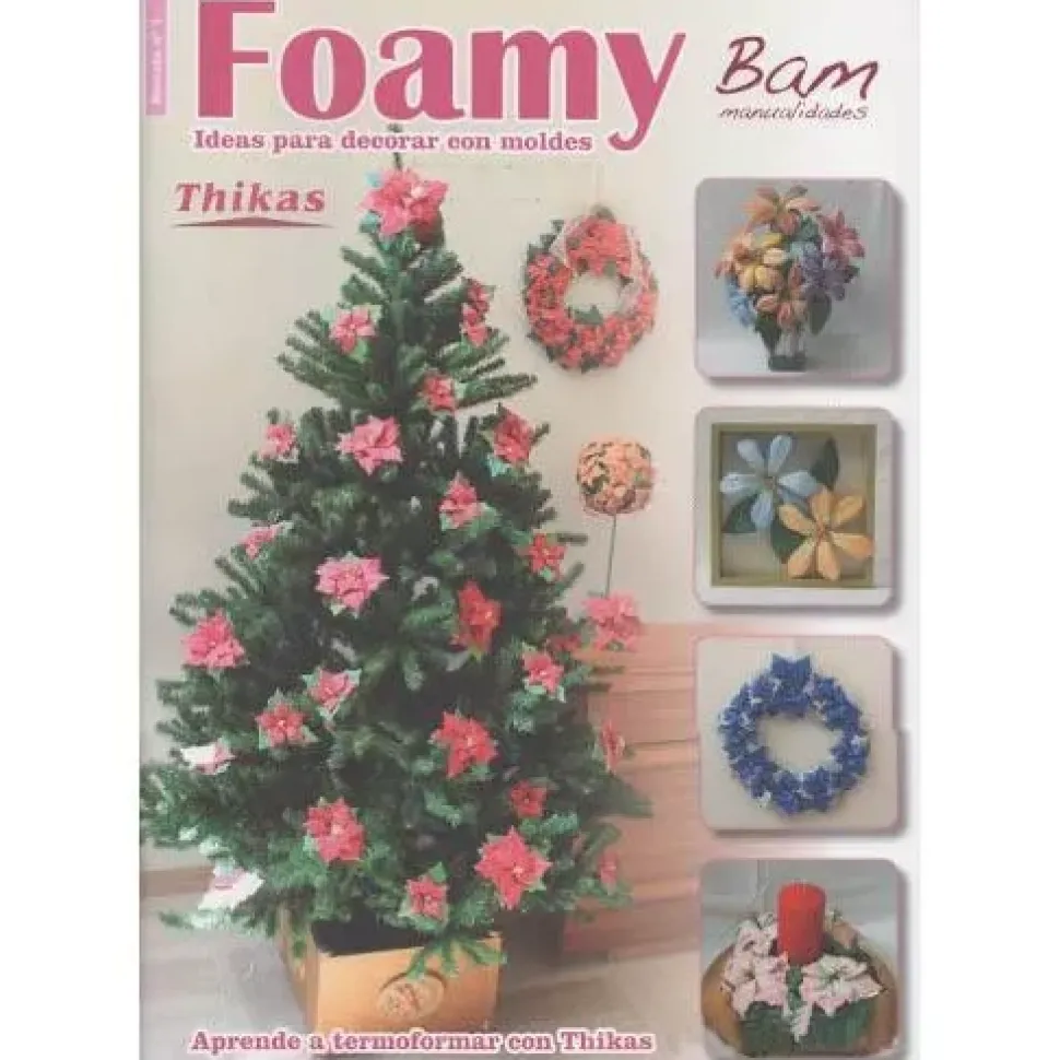 SUPER OFERTA **70%** Foamy Ideas para decorar con moldes Nº1. Thikas