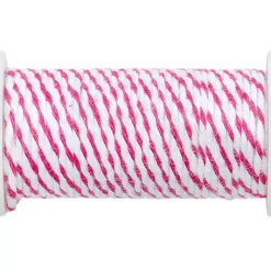SUPER OFERTA **40%** Hilo de alambre Baker Twine Rosa para Happy Jig