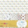 SUPER OFERTA **40%** Kit 10 Papeles de Tela Olympic Games PapersForYou 30x30cm