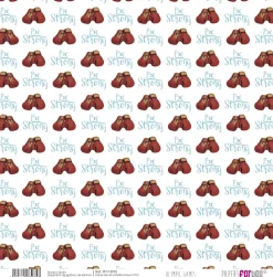 SUPER OFERTA **40%** Kit 10 Papeles de Tela Olympic Games PapersForYou 30x30cm