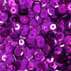 SUPER OFERTA **60%** Lentejuelas Morado Craftelier 6mm