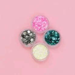 SUPER OFERTA **40%** Lentejuelas Plata Craftelier 6mm