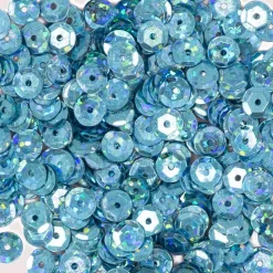 SUPER OFERTA **60%** Lentejuelas Verde Craftelier 6mm