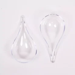 SUPER OFERTA **40%** Lágrima Transparente de Plástico 14x7cm
