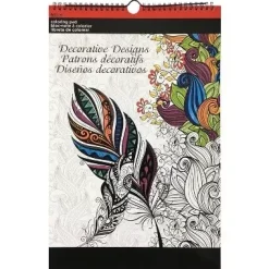 SUPER OFERTA **40%** Libro para colorear Diseños decorativos ArtZone