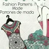 SUPER OFERTA **40%** Libro para colorear Patrones de moda ArtZone 15x30cm