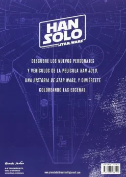 SUPER OFERTA **40%** Libro para Colorear Han Solo Una Historia de Star Wars